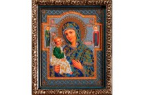 "Богородица Иерусалимская" 20х24 см. В-164